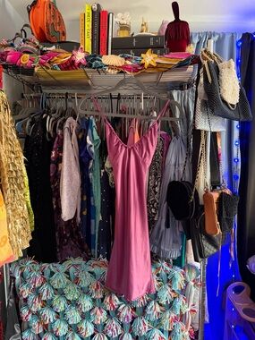 Princess Polly Deep Rose Slip Dress